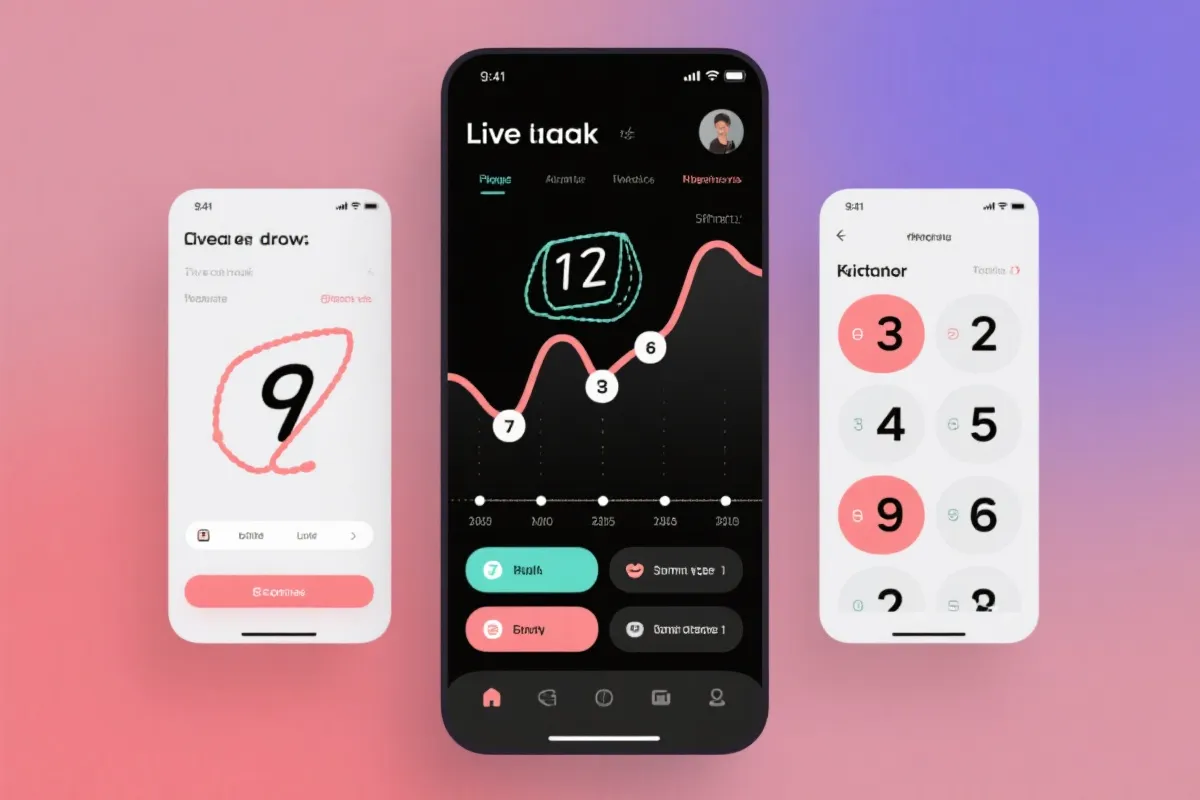 开奖信息界面预览