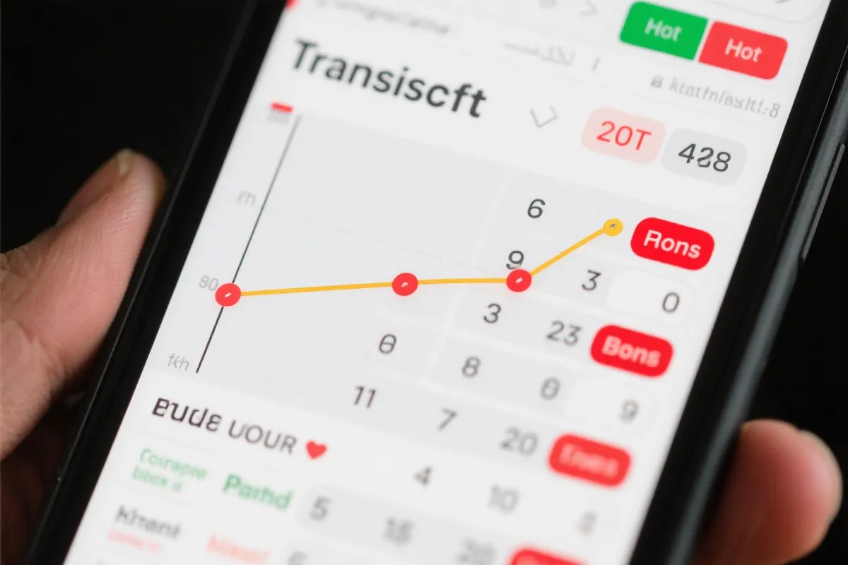 走势图界面预览